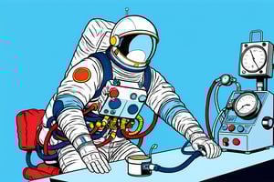 popart__comic_style__propel_spaceman_having_a_health_check_with_a_blood_pressure_machine_-ugly__deformed__noisy__blurry__2668099709
